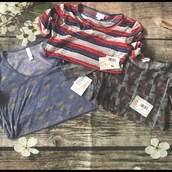 LuLaRoe Tops - NWT LuLaRoe lot 3 Classis T & GiGti ops Sz XS